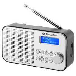 Przenośne radio DAB+ FM GoGEN DAB 300 N, srebrny