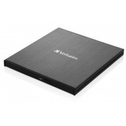 Zewnętrzny Blu-ray Burner Verbatim Slimline Ultra HD 4K USB-C