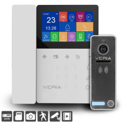 Wideotelefon drzwi VERIA set videotelefonu VERIA 7043B + VERIA 230