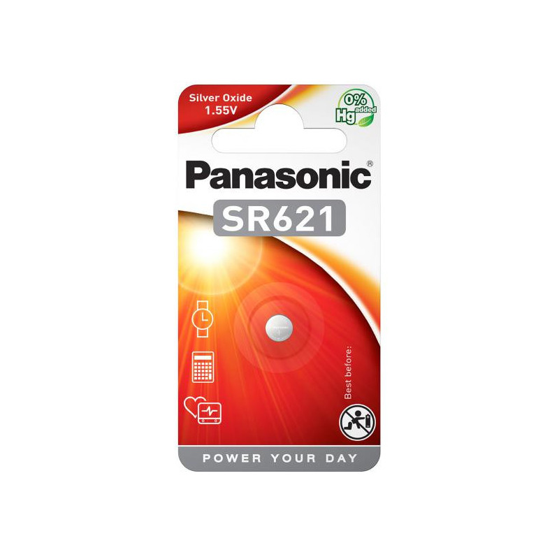 Bateria Panasonic baterie SR621, blistr 1ks