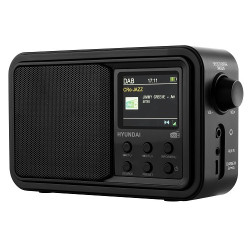 Radio z DAB+ Hyundai - černá PR 650 BTDAB