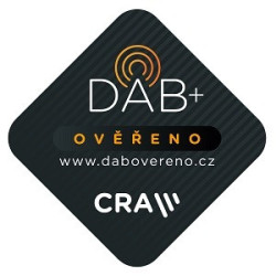 Radioodbiornik GoGEN DAB 700 BTCB DAB+, brązowy/srebrny