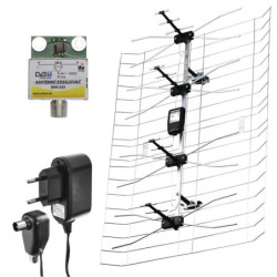 TV antena ASP-25 25dB VHF/UHF