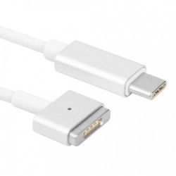 Kabel ładowania COTECi USB-C/MagSafe 2 pro MacBook, 2m