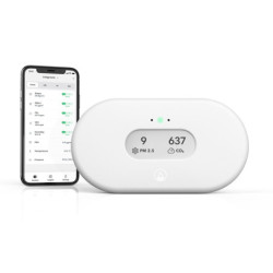 Czujnik Airthings View Plus - kompletní monitor kvality ovzduší