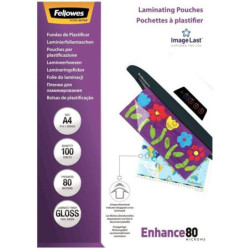 Folia do laminowania Fellowes A4, 80 mic ImageLast, 216x303 mm, lesklé, 100 pack