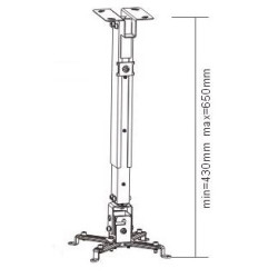 Uchwyt Sunne PRO02S na projektor