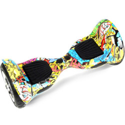 Hoverboard Eljet Cross Graffiti Yellow