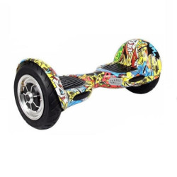 Hoverboard Eljet Cross Graffiti Yellow