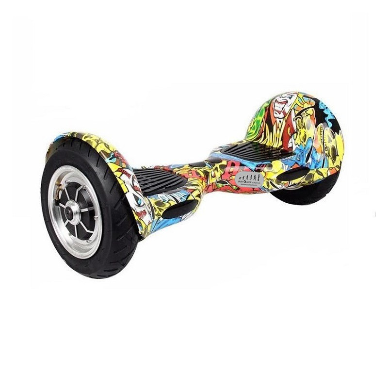 Hoverboard Eljet Cross Graffiti Yellow