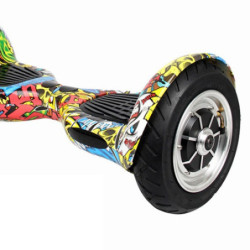 Hoverboard Eljet Cross Graffiti Yellow