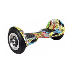 Hoverboard Eljet Cross Graffiti Yellow