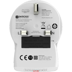 Adapter podróżny SKROSS UK USB pro použití ve Velké Británii, vč. 2x USB 2400mA