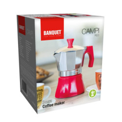 Czajnik Moka BANQUET CAMPI Red