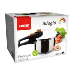 Garnek ciśnieniowy BANQUET Adagio, 6 l