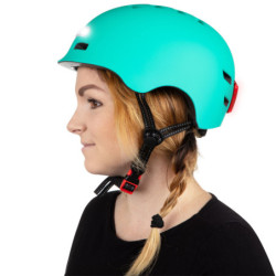 Kask ochronny Bluetouch BTMIX modrá L s LED