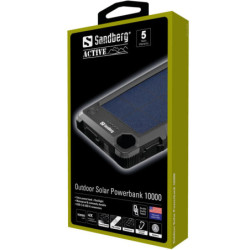 Powerbank Sandberg Outdoor Solar 10 000mAh