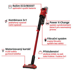 Odkurzacz pionowy Einhell TE-SV 18 Li-Solo (bez baterie)