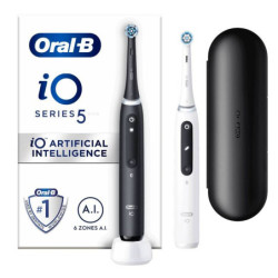 Szczoteczka do zębów Oral-B Matt Black + Quite White DUO Pack