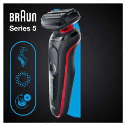 Holicí strojek Braun Series 5 51-R1000s Red