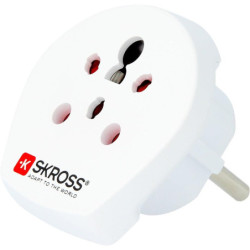 Adapter podróżny SKROSS pro cizince v ČR (India-Israel-Denmark to Europe)