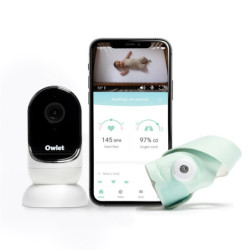 Zestaw aparatu i inteligentne skarpetki Owlet Smart Sock 3 & Cam Bundle