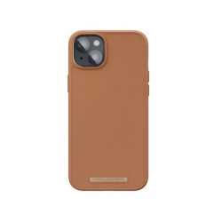 Obudowa dla telefonów komórkowych Njord Genuine Leather na Apple iPhone 14 Plus - cognac