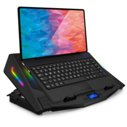 Podkładki chłodzące do laptopów Connect IT NEO RGB do 17"