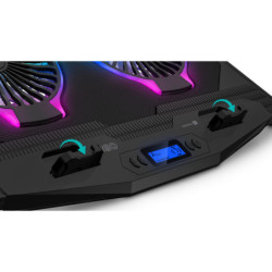 Podkładki chłodzące do laptopów Connect IT NEO RGB do 17"