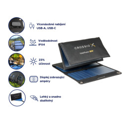 Ładowarka słoneczna Crossio SolarPower 28W 3.0