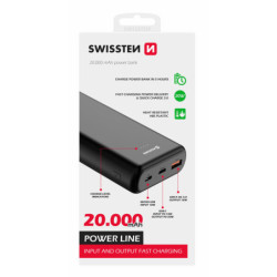 Powerbank Swissten Power Line 20 000mAh 20W