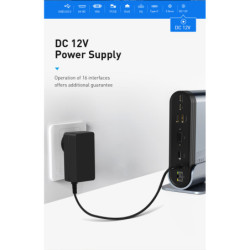 Stacja dokująca Baseus 16v1, USB-C (CN+EU+UK redukce do zásuvky)