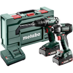 Zestaw narzędzi akumulatorowych Metabo BS 18 + SSD 18 LT 200 BL (s baterií) 685193000