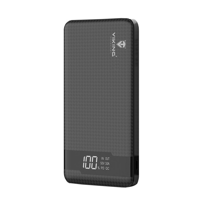 Powerbank Viking 20000 mAh, QC 3.0, USB-C, Lightning