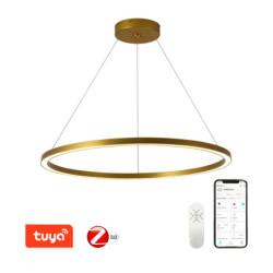 Oprawa zwieszana IMMAX NEO FINO SMART 1 kruh, 80cm, 60W, Zigbee 3.0, TUYA