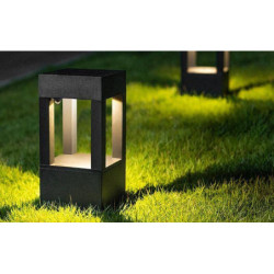 Lampa zewnętrzna IMMAX NEO LITE CUBE SMART LED zahradní lampa 10W, RGB+CCT, Wi-Fi, BT, IP67, TUYA