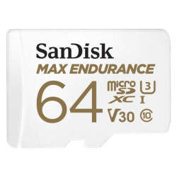 Karta pamięci Sandisk MAX ENDURANCE microSDXC 64 GB + adaptér