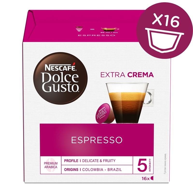 Kapsułki do espresso Nescafé Espresso 16 ks