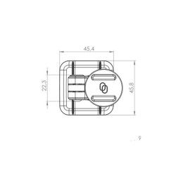 Uchwyt na telefon SP Connect Adhesive Mount Pro