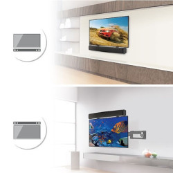 Uchwyt Barkan E820.B, držák Soundbaru, 6,5kg soundbar, pro TV do 80"