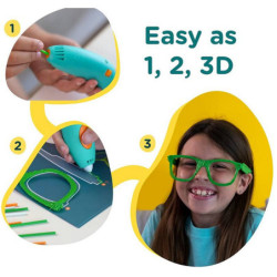 3D pióro 3Doodler Start+ a 72 náplní + 10 šablon