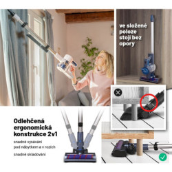 Odkurzacz pionowy Lauben Stick Vacuum 2in1 Plus 22BL