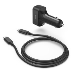 Zasilacz Hama USB-C do auta, Power Delivery, 5-20 V, 65 W, 1,5 m