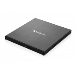 Zewnętrzna nagrywarka DVD Verbatim CD/DVD Slimline USB-C + Nero