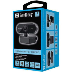 Kamera internetowa Sandberg Webcam Flex 1080P HD