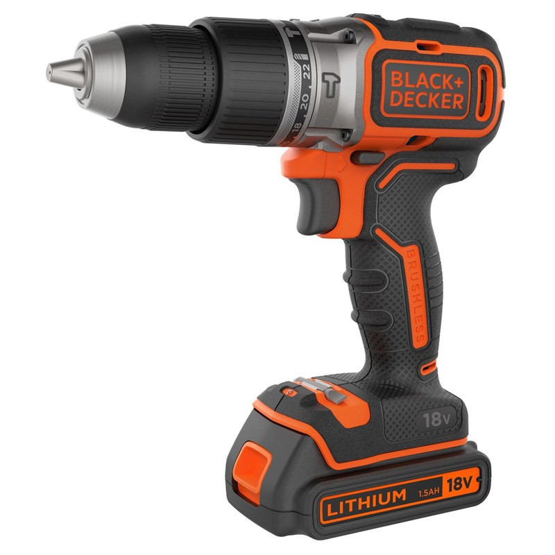 Wiertarko-wkrętarka BLACK+DECKER BL188KB-QW (s baterií)