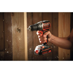 Wiertarka śrubokręt BLACK+DECKER BL186K1B2-QW (s baterií)