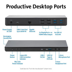 Stacja dokująca KENSINGTON SD4750P USB-C Dual 4K