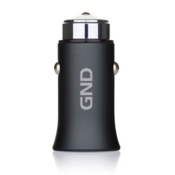 Zasilacz samochodowy GND 1x USB 3A, 18W, Fast charge