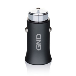 Zasilacz samochodowy GND 1x USB 3A, 18W, Fast charge